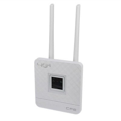 LCD Display 4G Outdoor CPE WiFi Router with SIM Card Slot